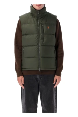 Quiltad Puffer Vest för Män