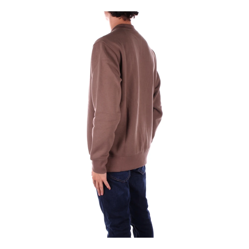 Dickies Bruin Logo Front Sweater Brown Heren