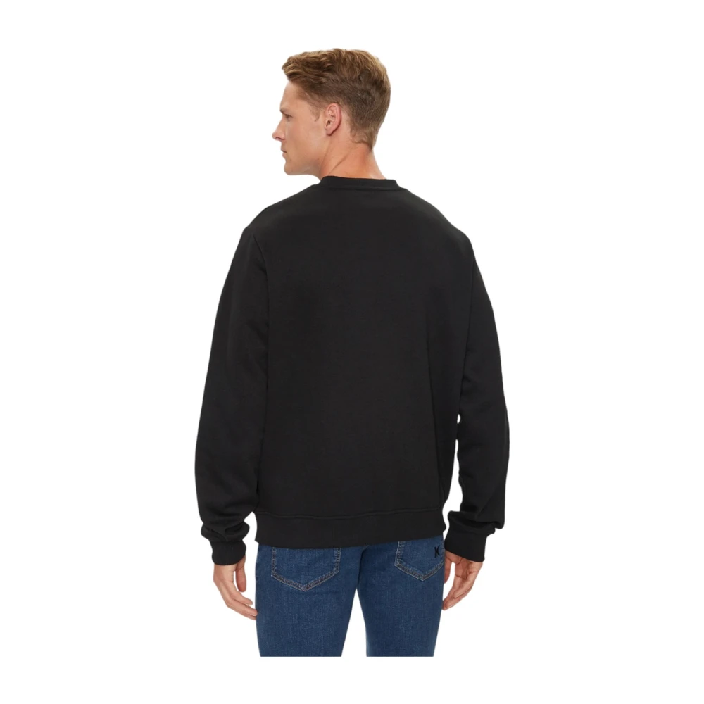 John Richmond Katoen-Polyester Sweatshirt Black Heren