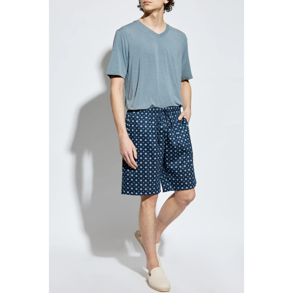 Hanro Pyjamabroek Nacht & Dag Blue Heren
