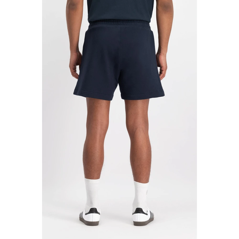 In Gold We Trust Short Shorts Blue Heren