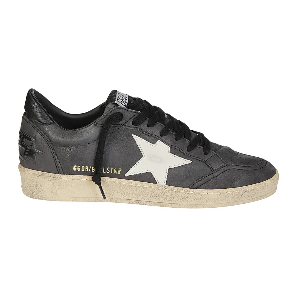 Stijlvolle leren sneakers met ster en hielaccent Golden Goose Dames Miinto.be