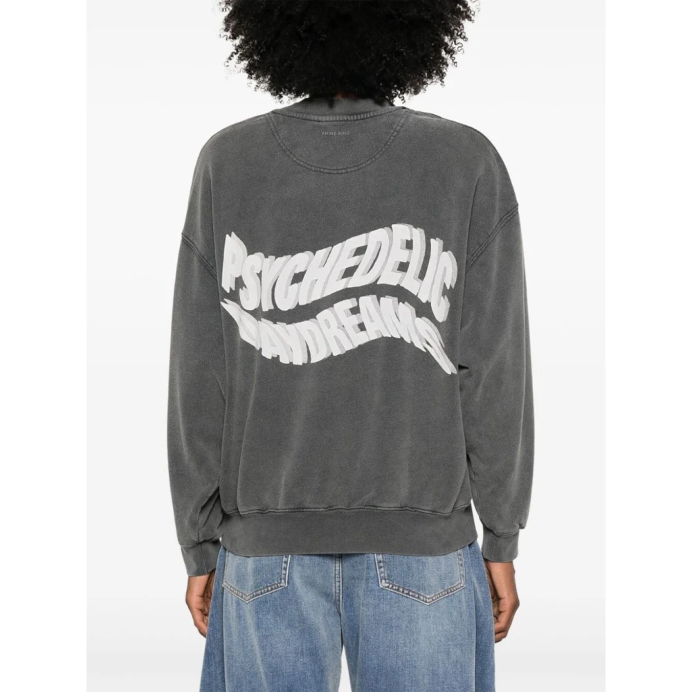 Anine Bing Zwart Jaci Stijlvolle Modetop Black Dames