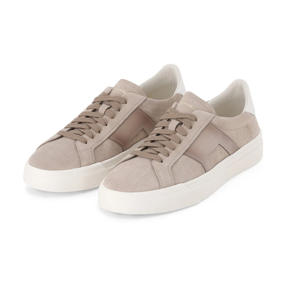 Santoni Sneakers Heren Schoenen Beige