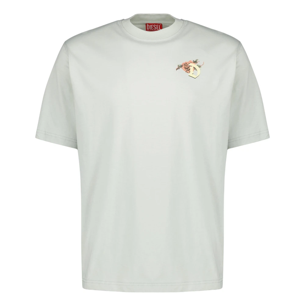 Diesel Uomo Bianco Top, S, New,