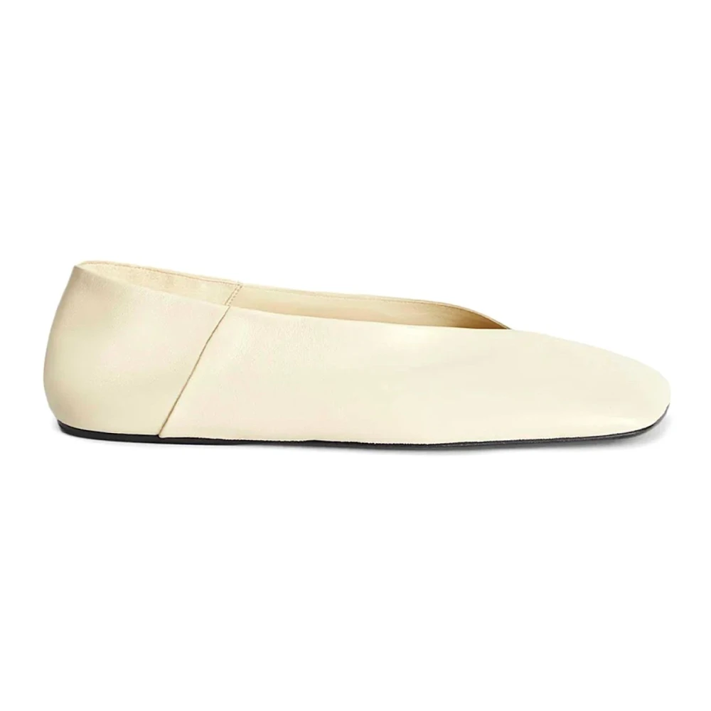 Jil Sander Women's White Ballerina
