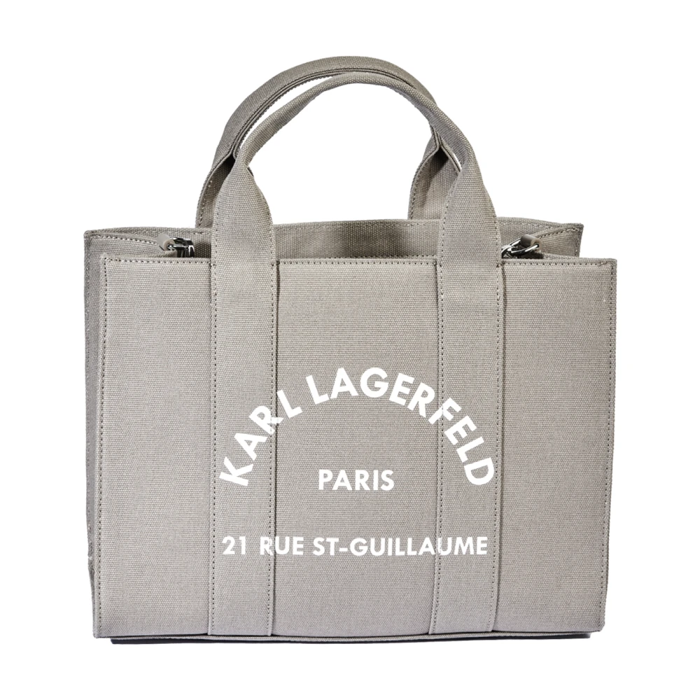 Karl Lagerfeld RSG Square Medium Tote Gray Dames