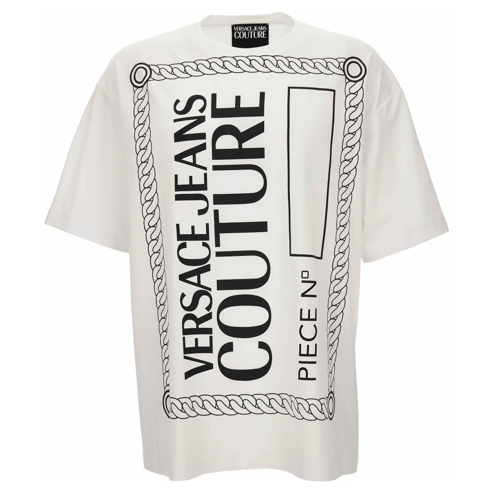 Versace Jeans Couture T-shirts en Polos White Heren