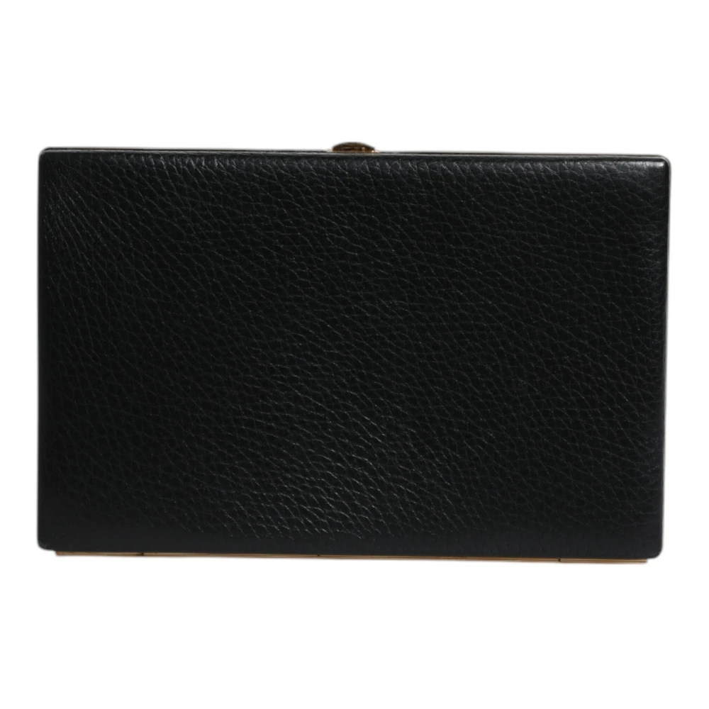 Dolce & Gabbana Unisex Black Clutch Miniature Wallet Purse