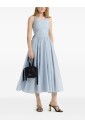 blue-bow-detail-pleated-dress