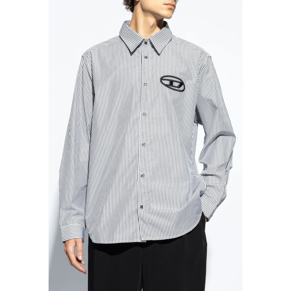Diesel Shirt `S-Simply-E` Black Heren