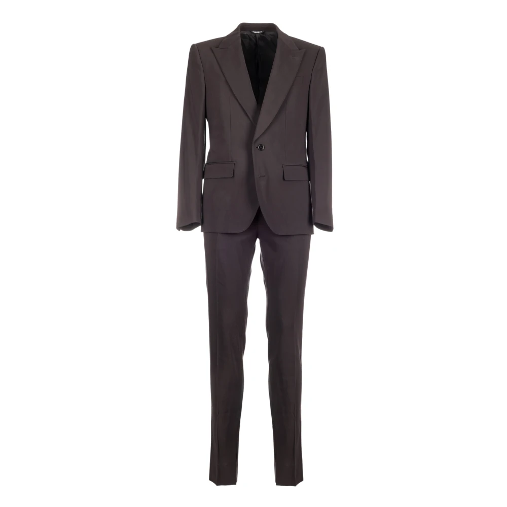 Dolce & Gabbana Single-breasted pakken Black Heren