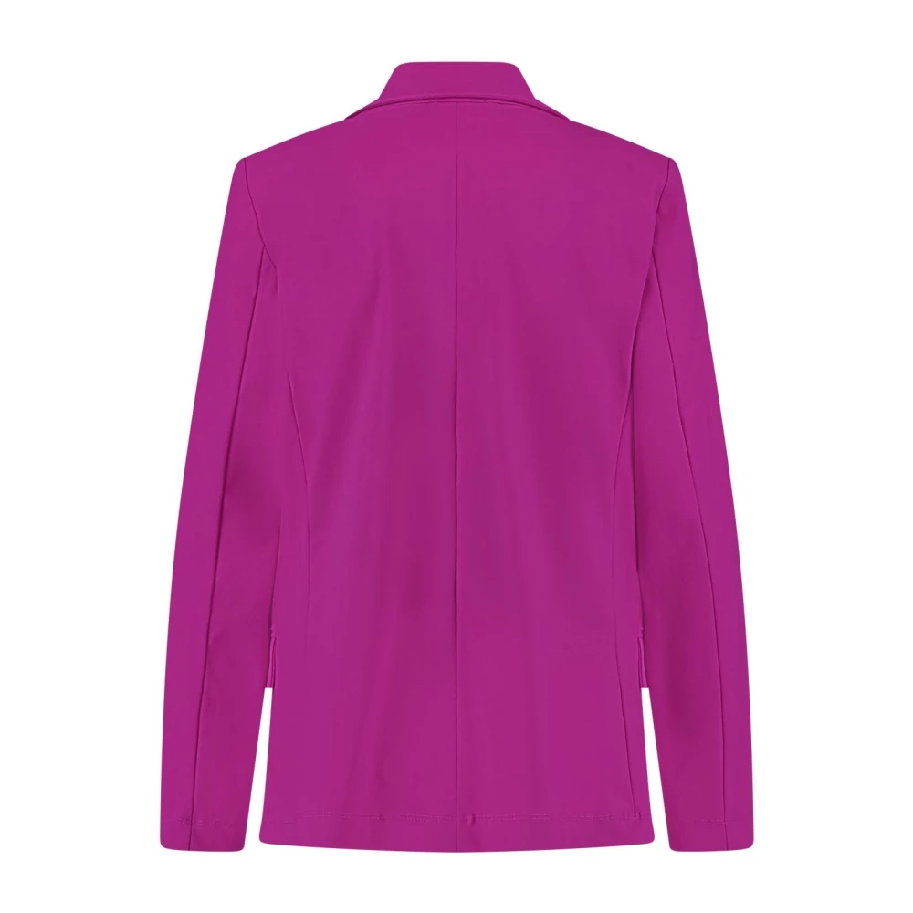 Lady Day Kersen Dubbel Breasted Blazer Pink Dames
