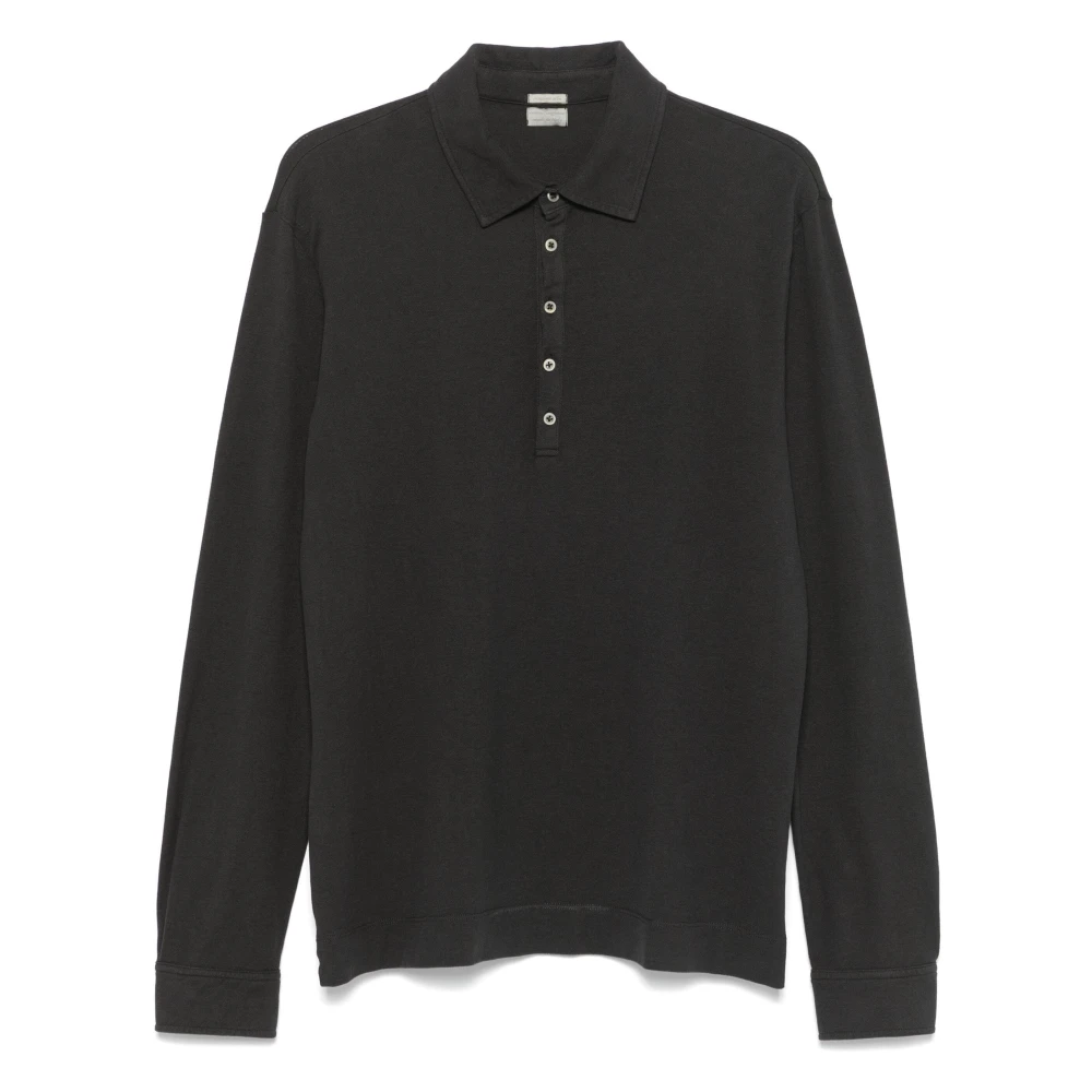 Massimo Alba Stijlvolle Ischia Polo Shirt Gray Heren