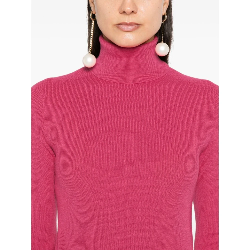 Balmain Fuchsia Jersey Sweater Pink Dames