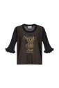 pull-noir-a-volants-aux-poignets