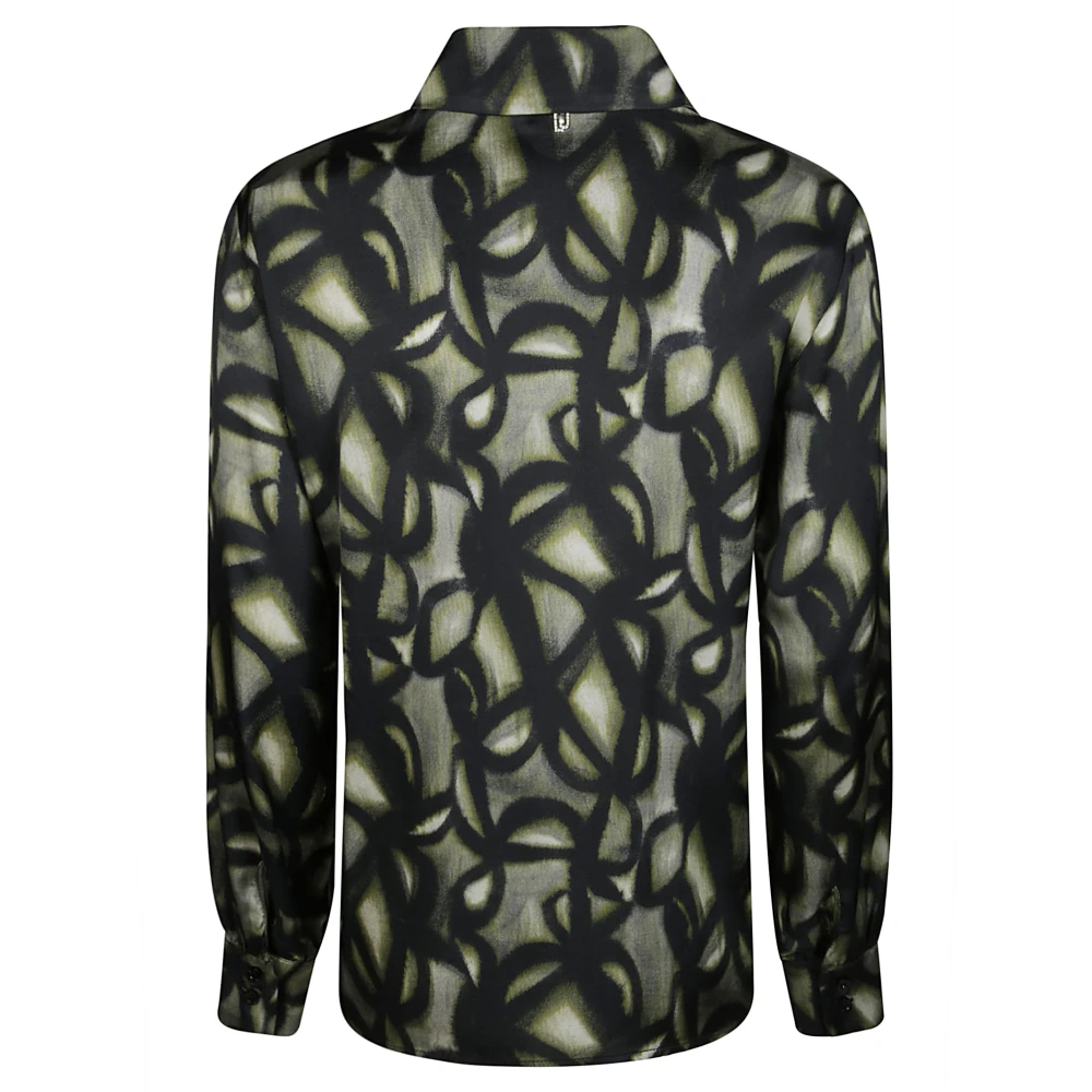 Liu Jo Satijnen Viscose Shirt Multicolor Dames