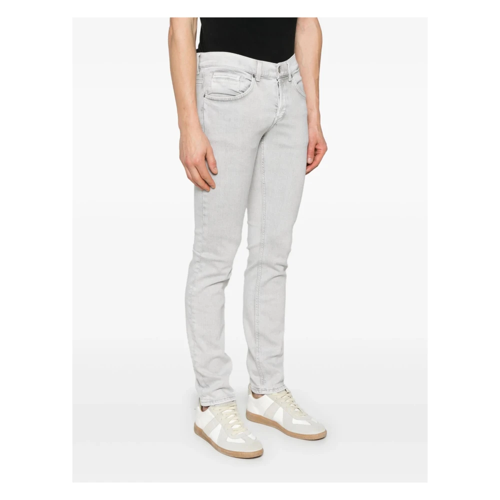 Dondup Klassieke Denim Jeans Gray Heren