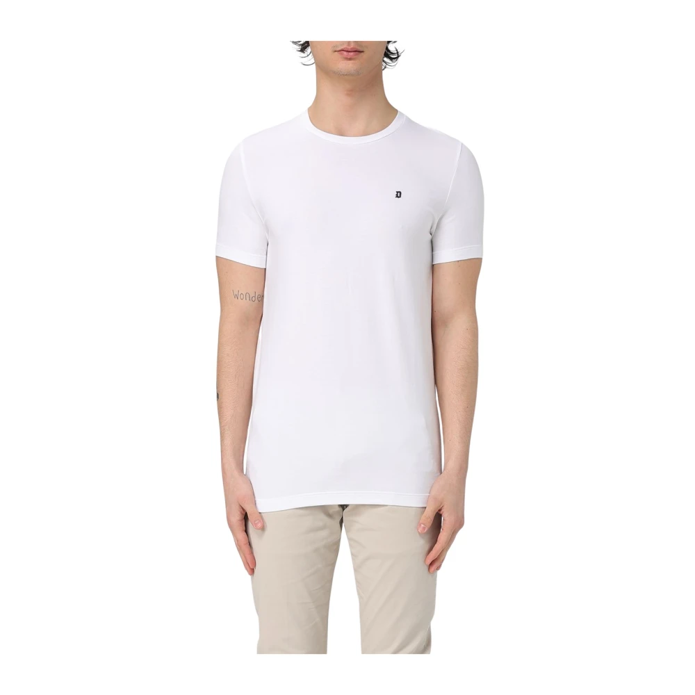 Dondup - Tops > T-Shirts - White - Dondup - Modalova