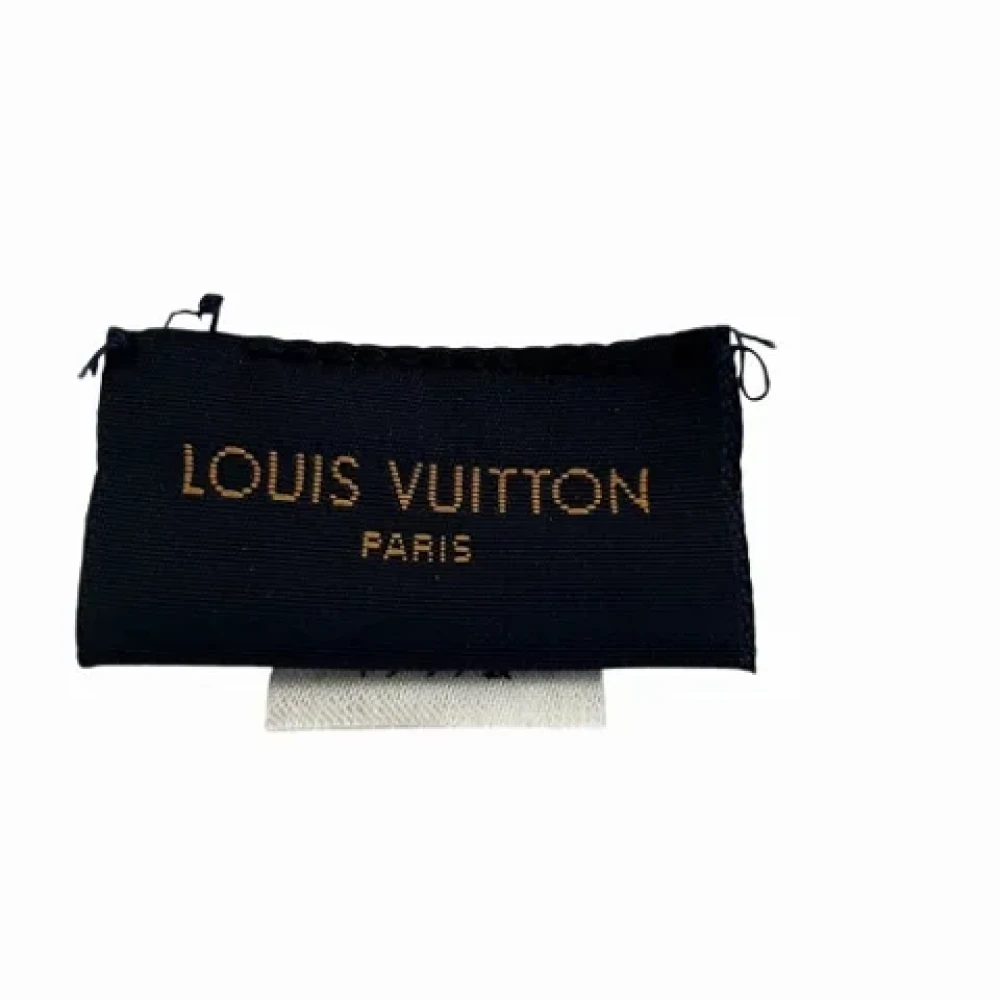 Louis Vuitton Vintage Pre-owned Silk scarves Brown Dames