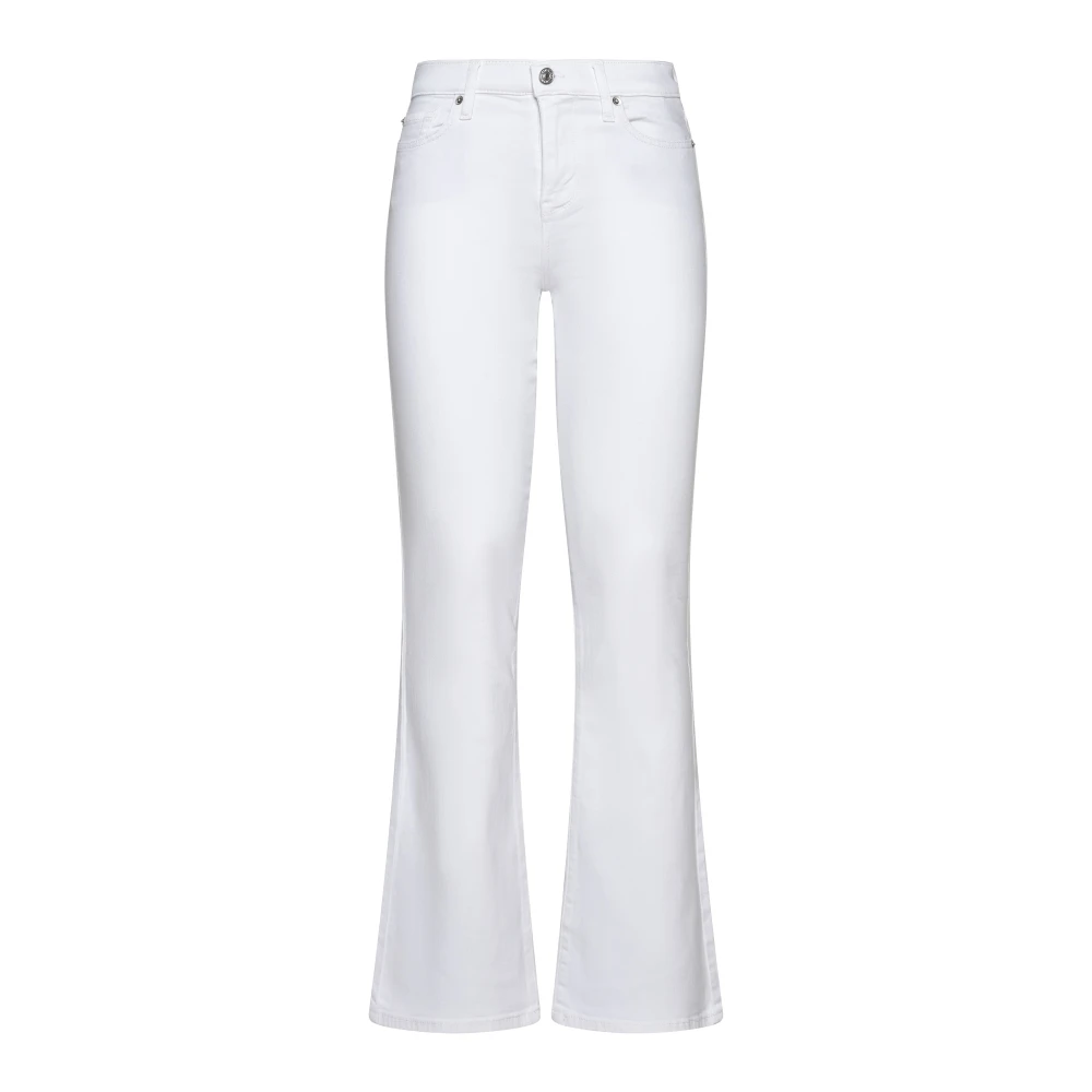 7 For All Mankind Witte Jeans Luxe Vintage Soleil White Dames