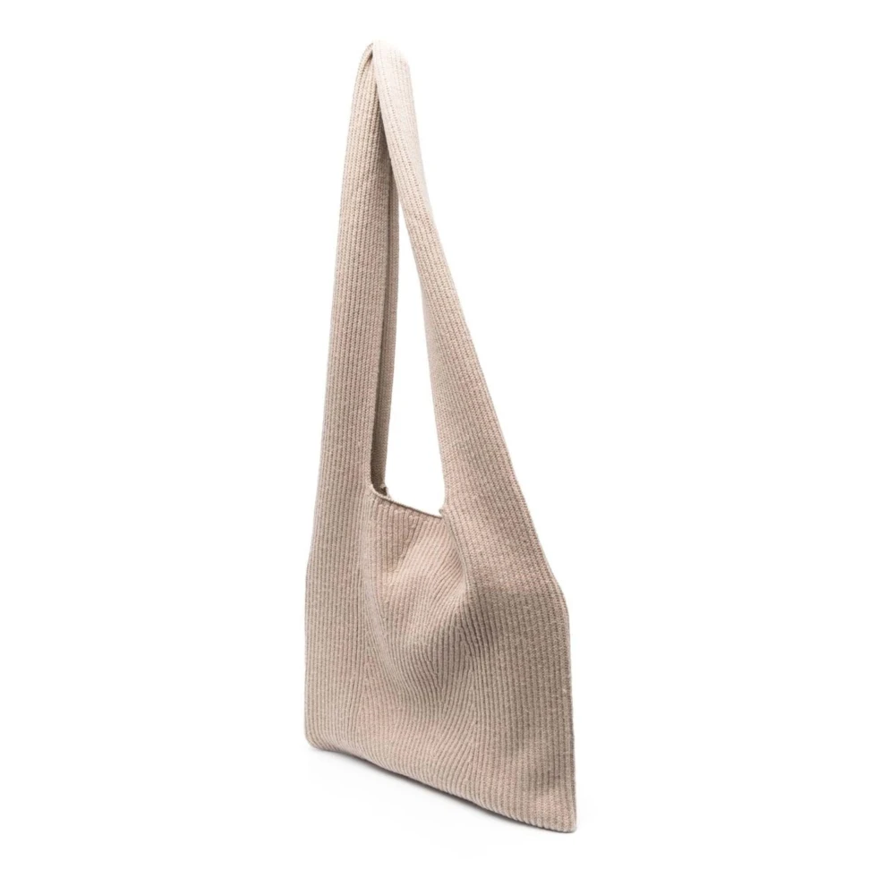 joseph Casual Gebreide Schoudertas in Grijs Pink Dames