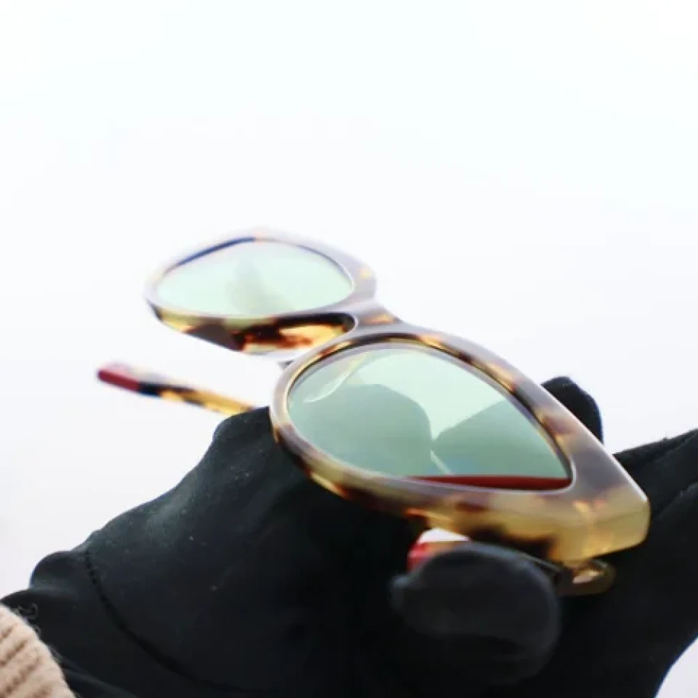 Fendi Vintage Pre-owned Plastic sunglasses Black Dames