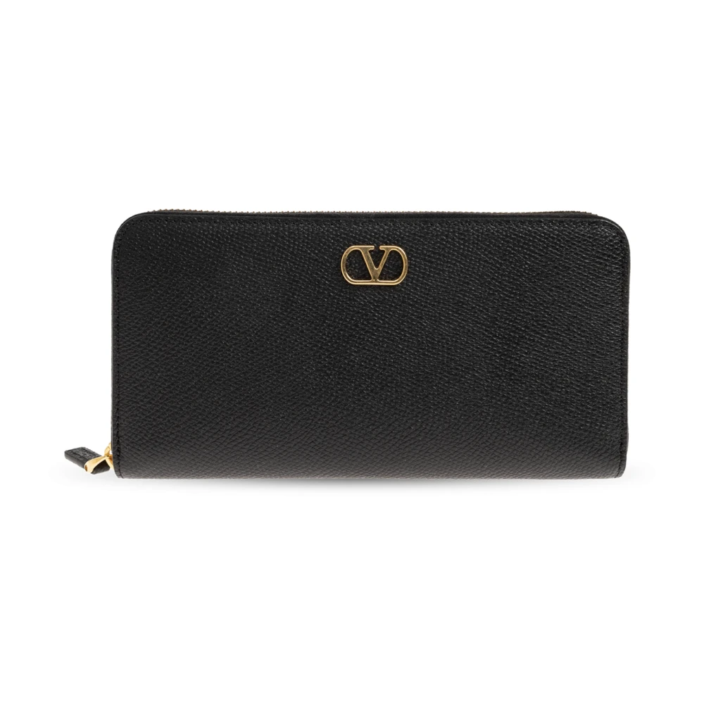 Valentino Garavani Vlogo Signature Leather Wallet - Image 2
