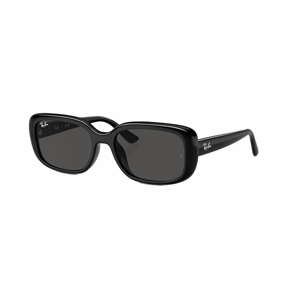 Ray - Ban Unisex Grey Ray - Ban Rb4421d 667787 Sunglasses Acetate Black Pillow Normal - Image 5