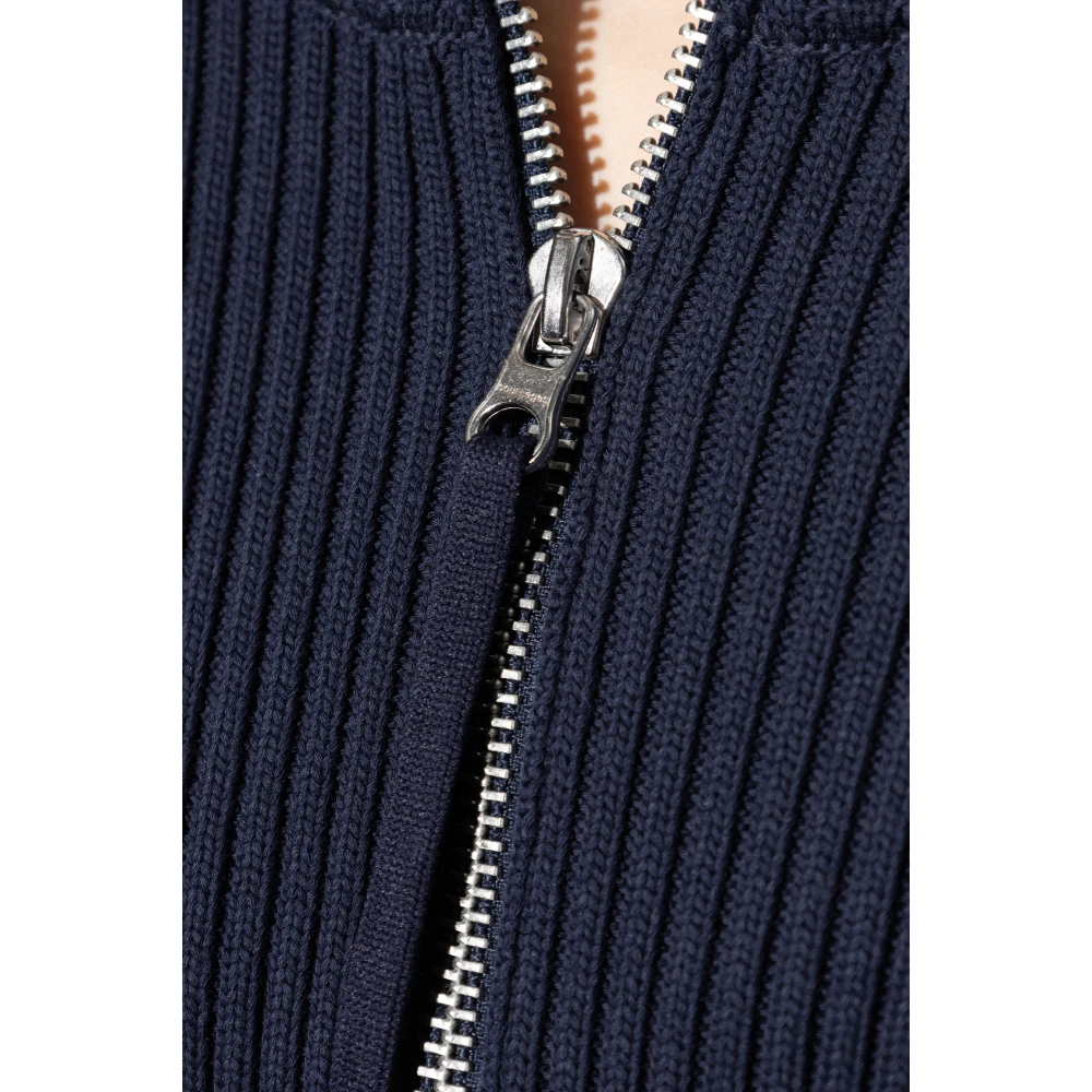 Courrèges Vest met rits Blue Heren