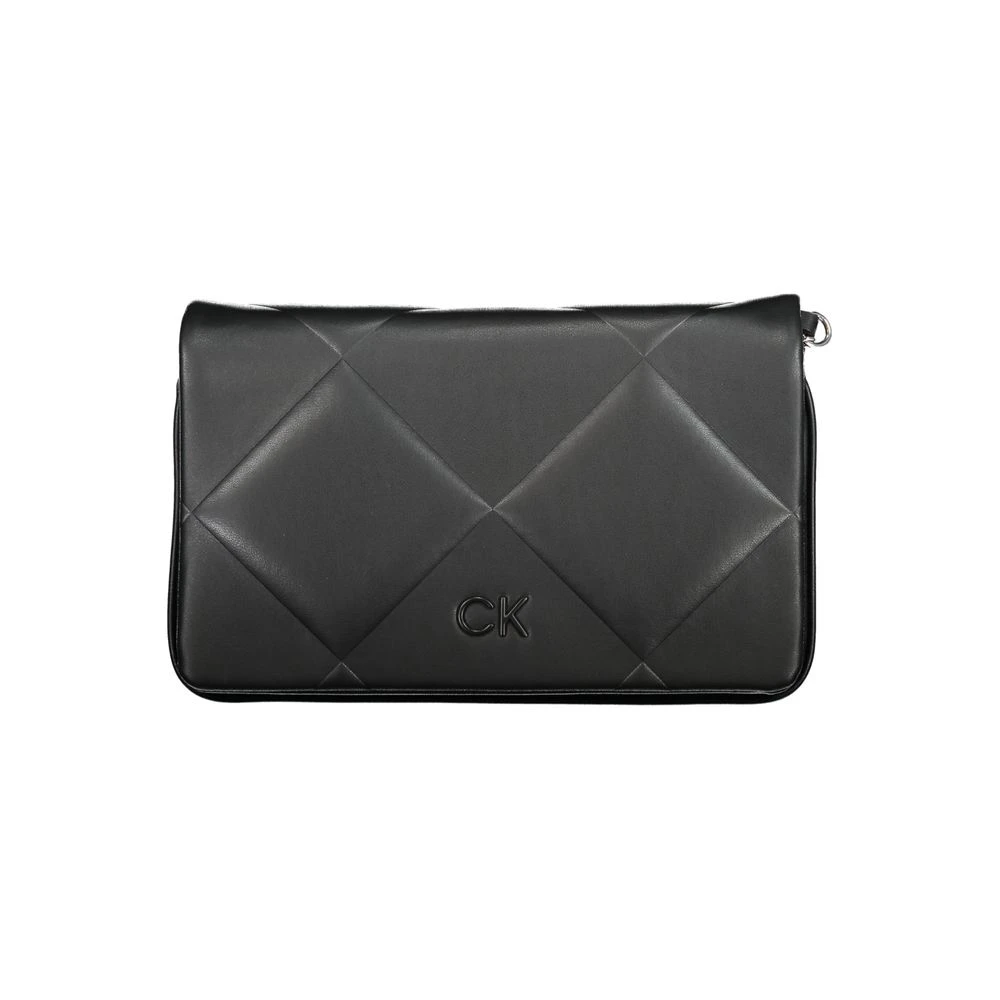 Calvin Klein Black Polyurethane Women Handbag - Image 2