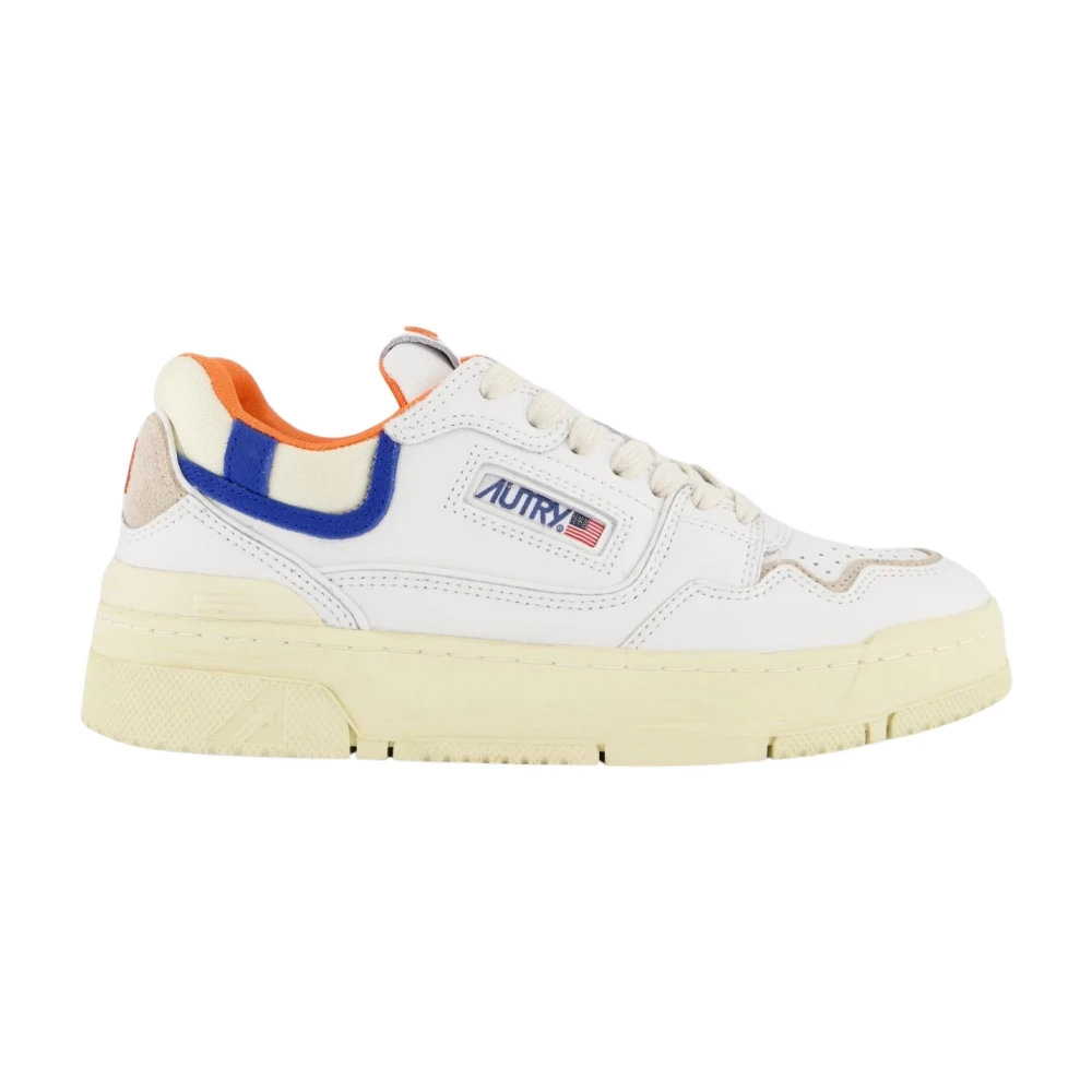 Autry White Sneakers, Female, 7 Uk, Clc Trainers