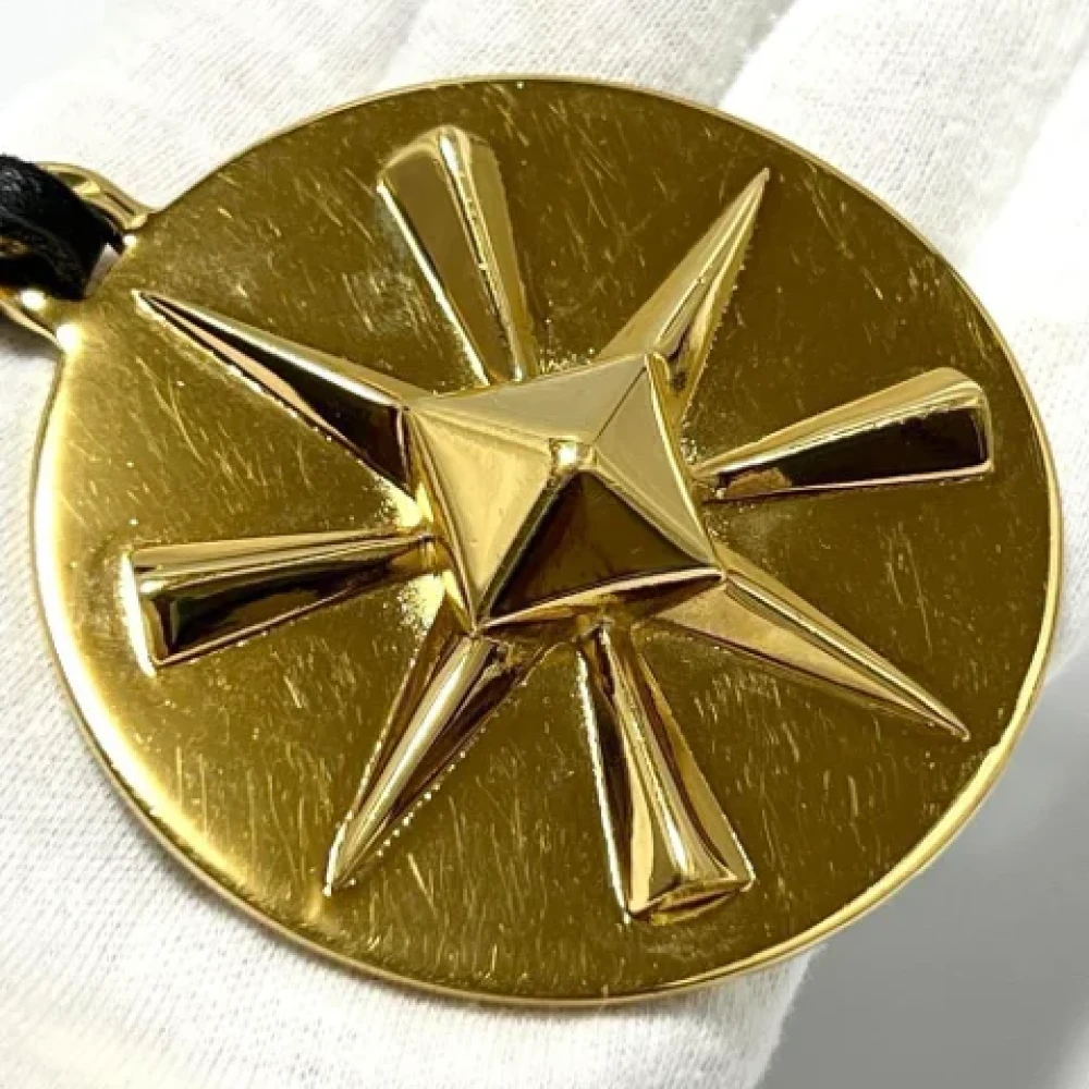 Chanel Vintage Pre-owned Metal chanel-jewelry Black Dames