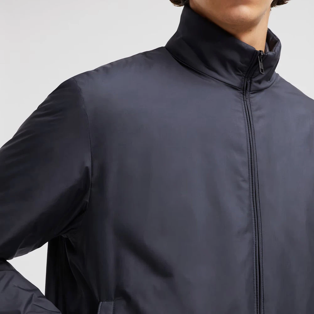 Moncler Korte Navy Donsjas AirSoft Blue Heren