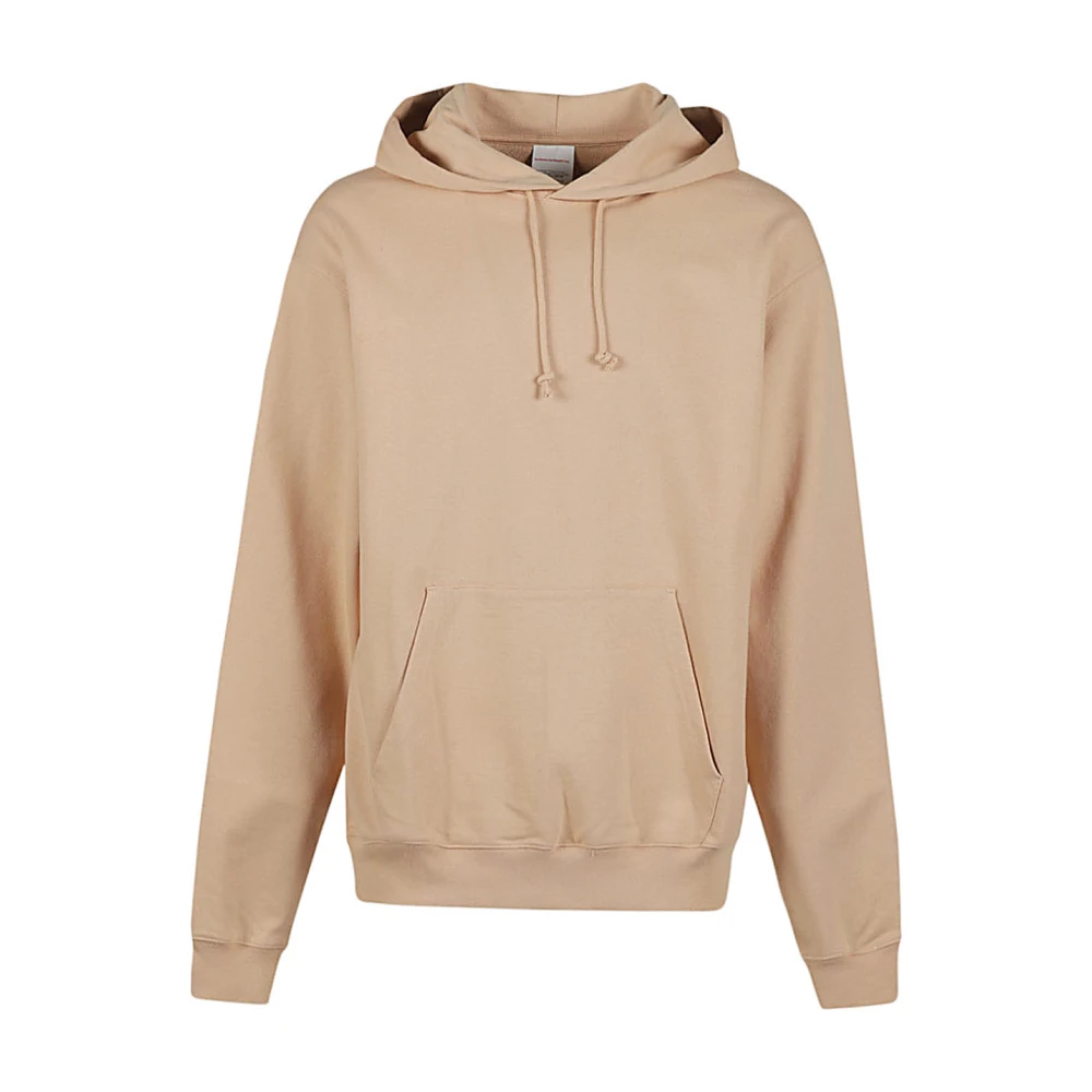 Stockholm Surfboard Club Gedrukte Katoenen Hoodie Truien Beige Heren