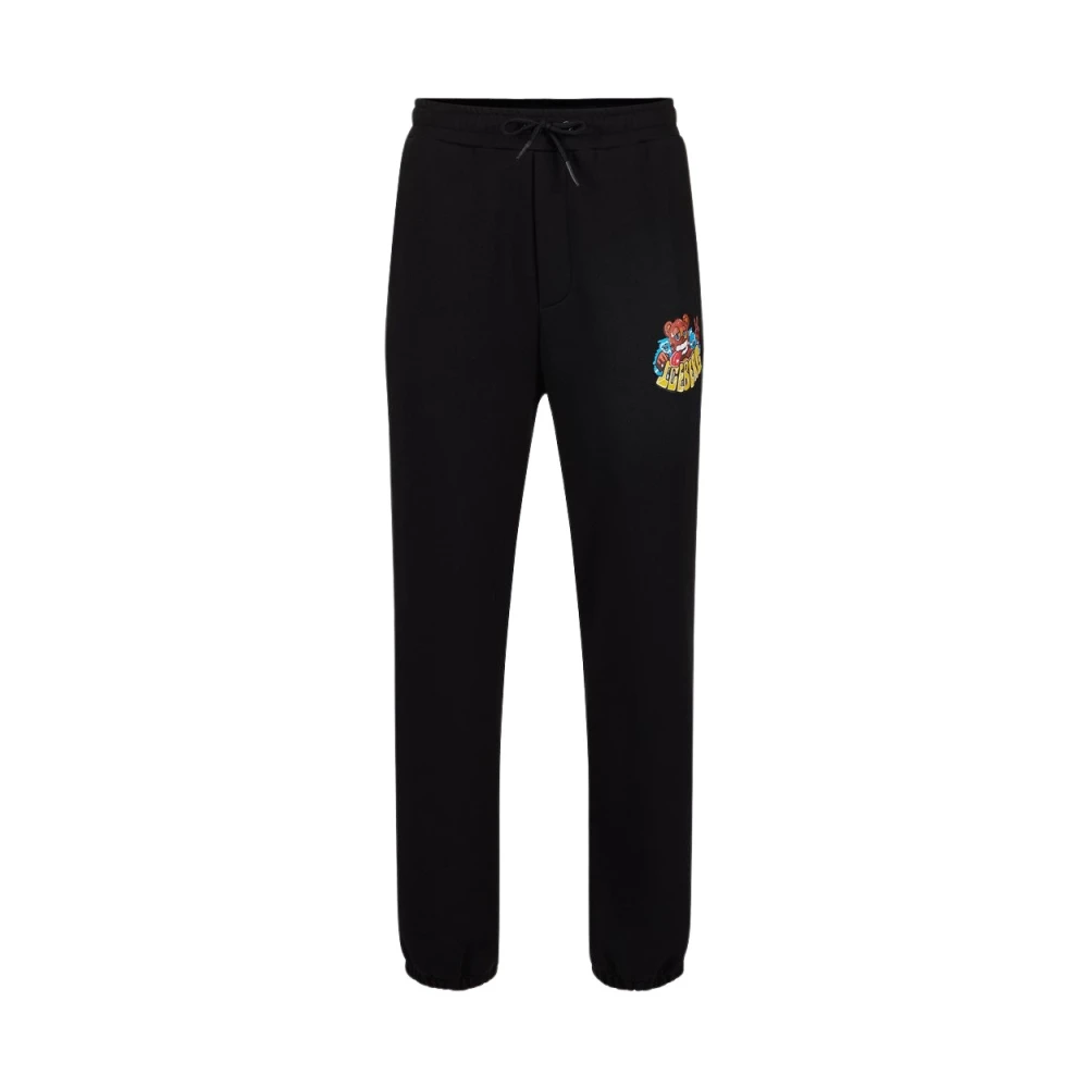 Iceberg Zwarte fleece joggers Black Heren