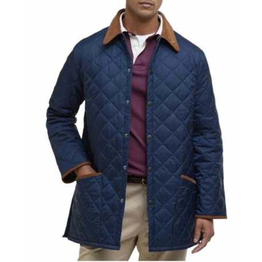 Barbour Gewatteerde Liddesdale Jas 30-jarig Jubileum Blue Heren