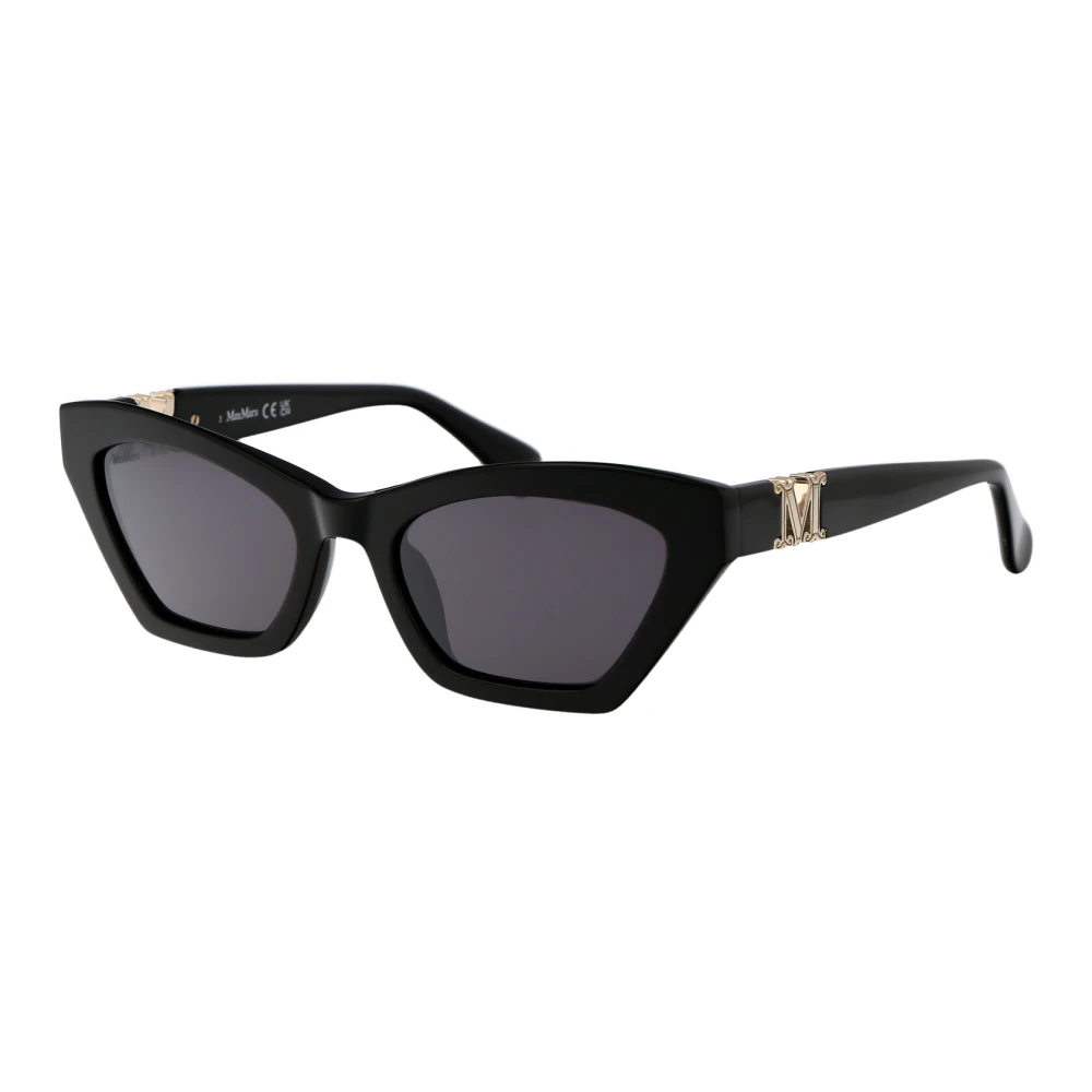 Max Mara Stiliga solglasögon Emme13 Black, Dam