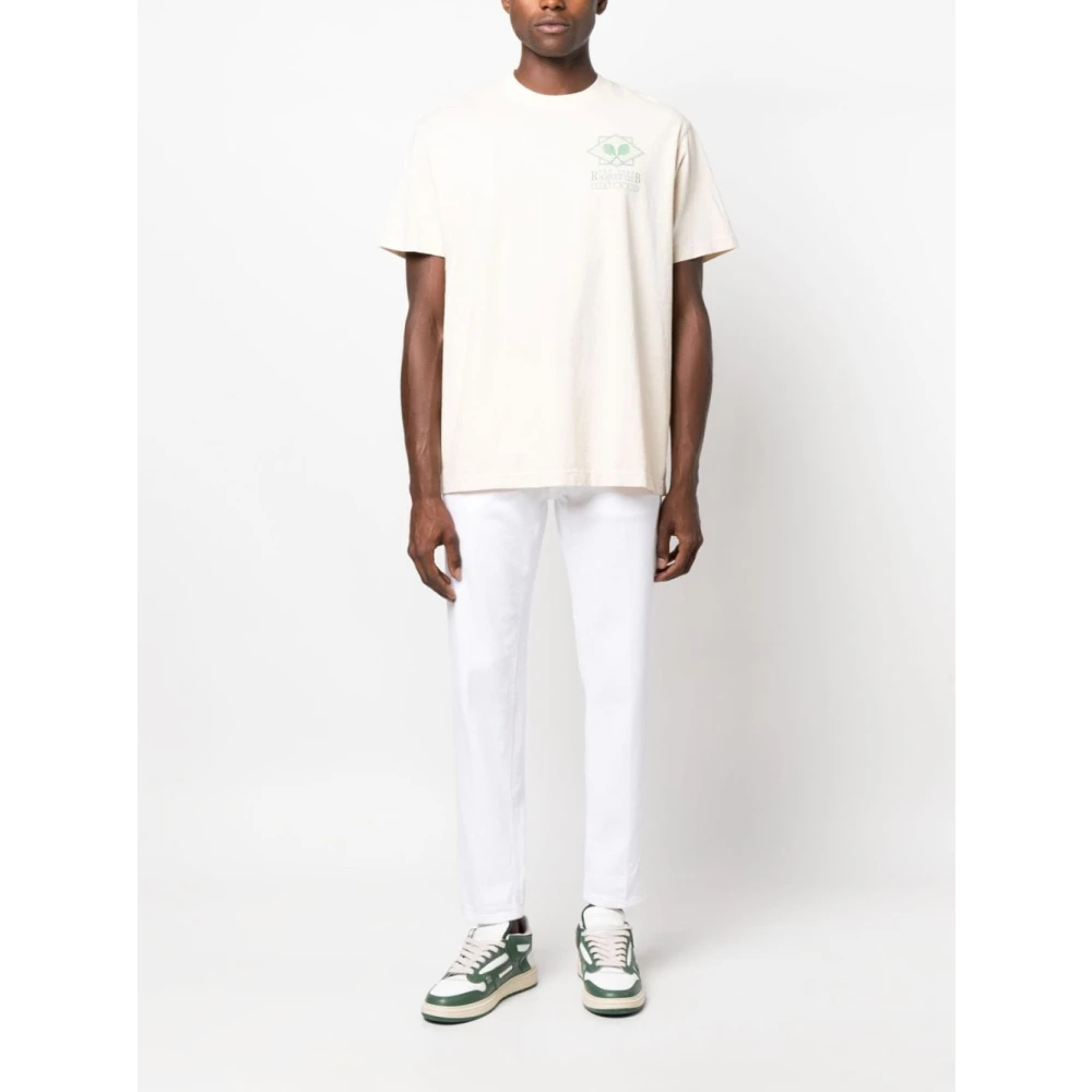 Dondup Witte Stijlvolle Broek White Heren