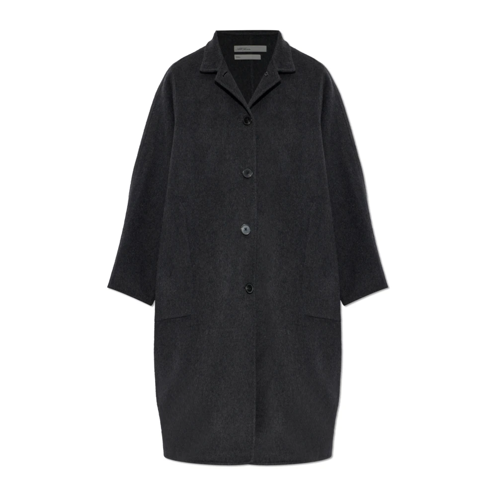 Allsaints Women's Effie Wool-Blend Cocoon Coat Grey Size Xs - Bild 2