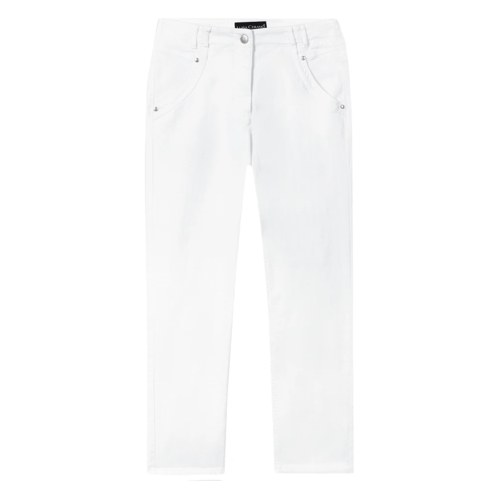 LUISA CERANO jeans 698617 2198 White Dames