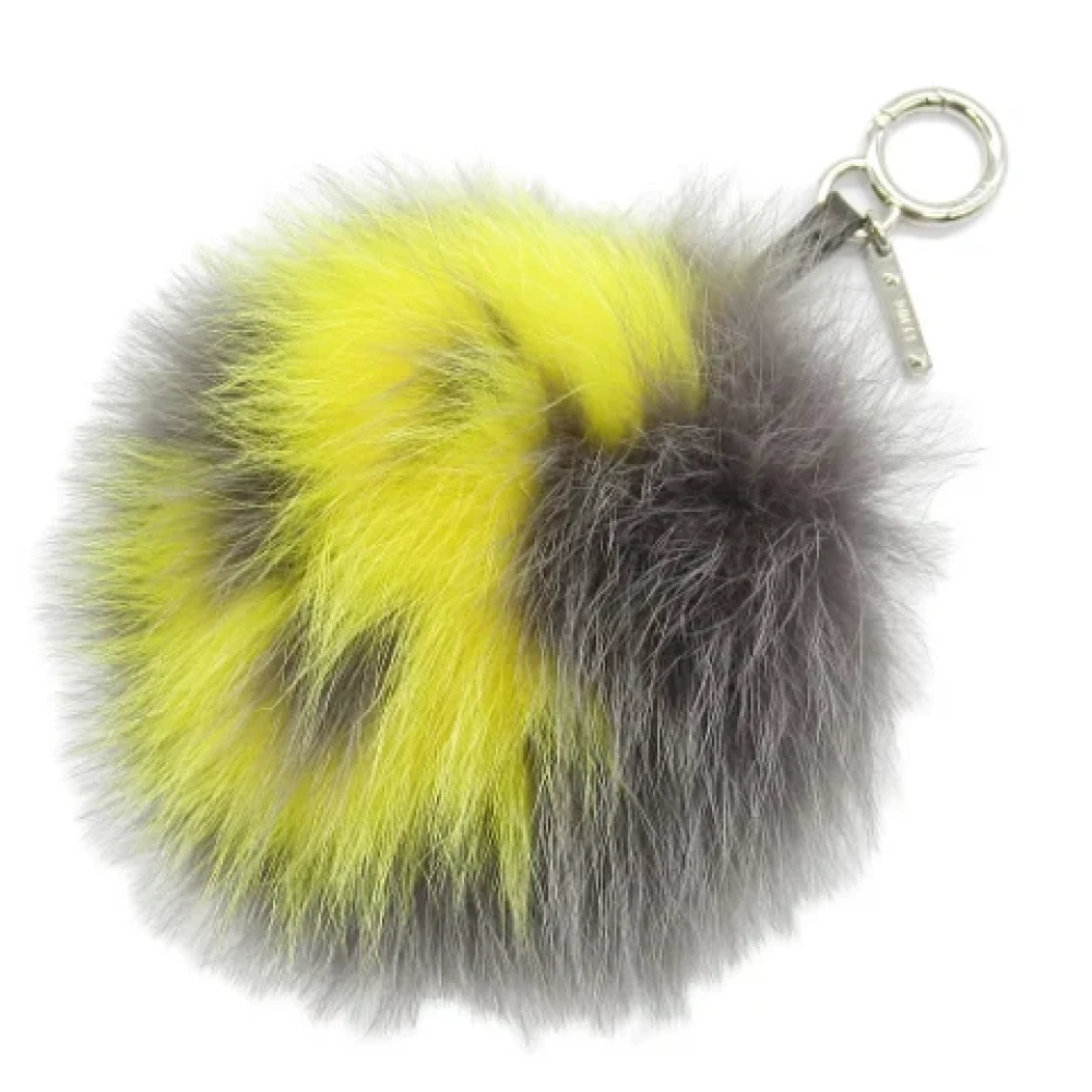 Fendi Vintage Pre-owned Fur key-holders Multicolor Dames