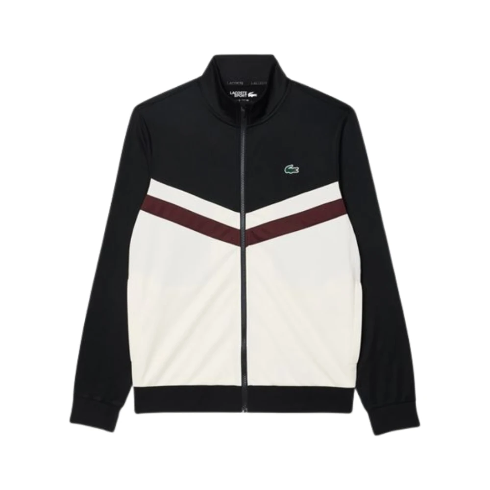 Lacoste Ritssluiting Hoodie Black Heren