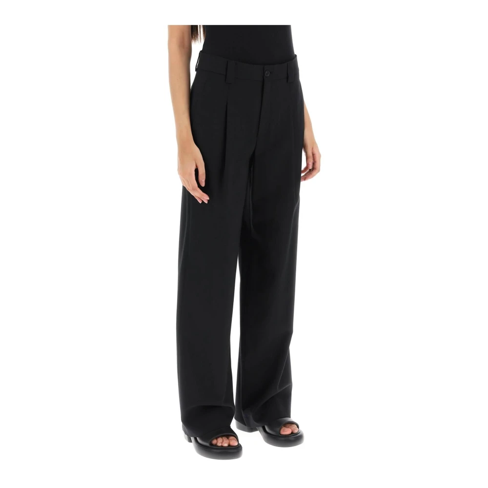 closed Trousers Black Dames