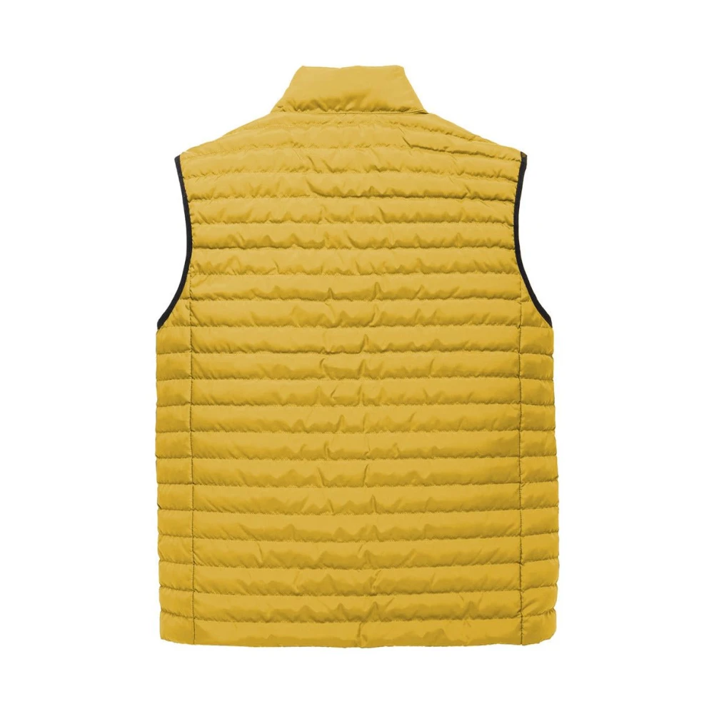 RefrigiWear Mouwloos jack voor heren veelzijdig en comfortabel Yellow Heren