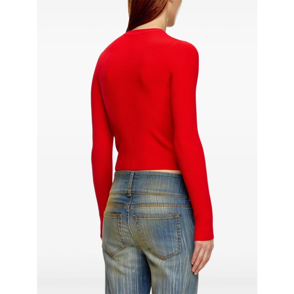 Diesel Stijlvolle Pullover met Valari Design Red Dames