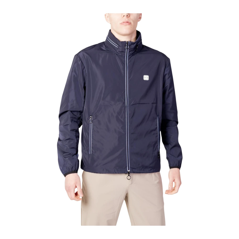 Armani Exchange Light Jacket - Male - Light Jackets - Blue - 2XL - Jackets - Image 3