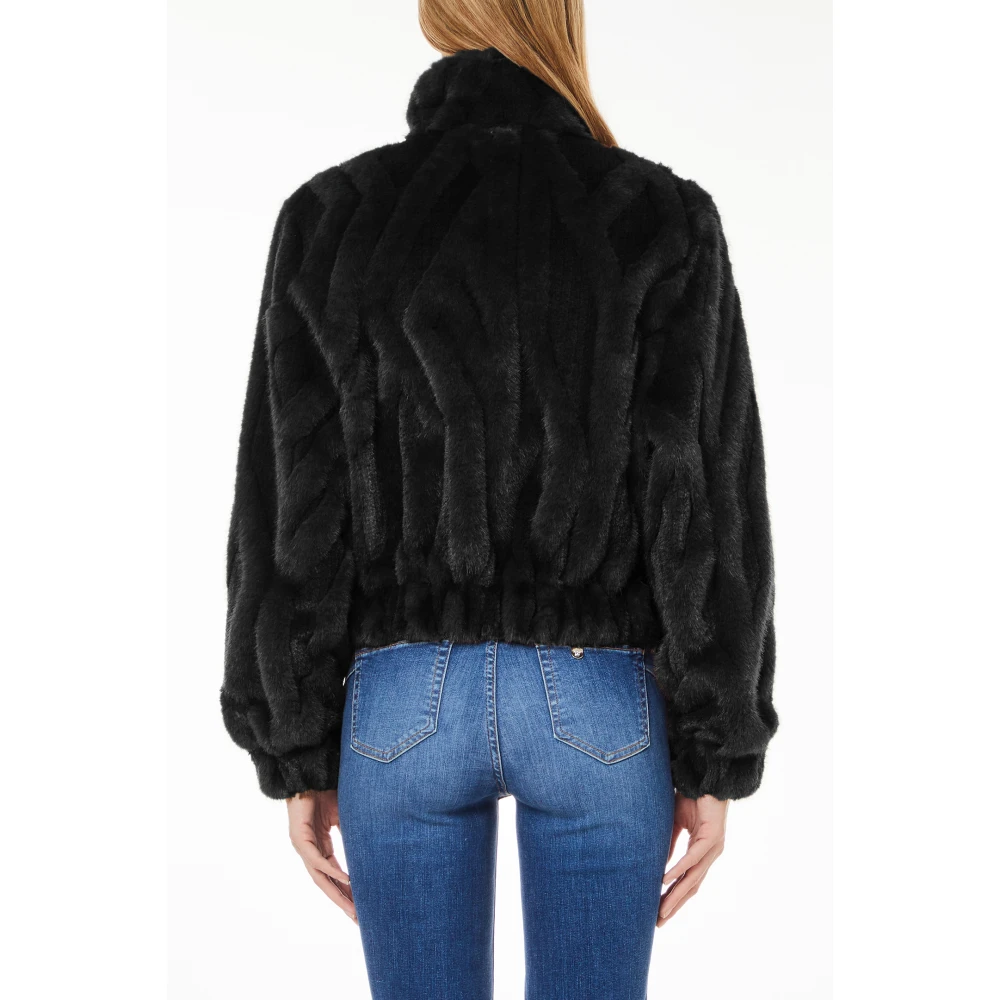 Liu Jo Warme Winterjas Black Dames