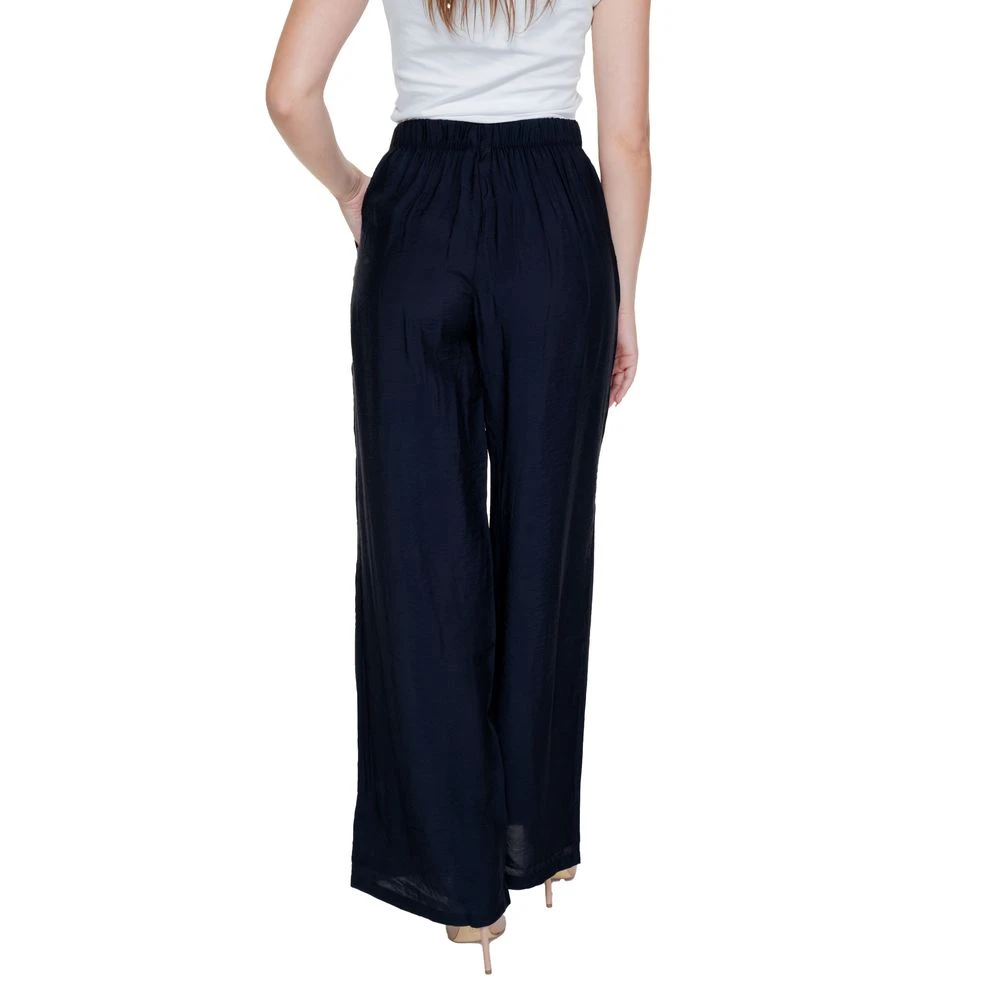 Vero Moda Zwarte Viscose Jeans & Broek Black Dames