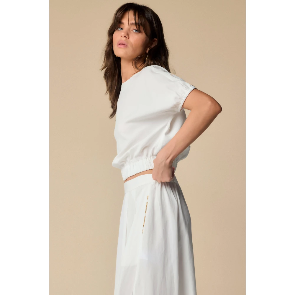 Kocca Stijlvolle Blouses voor Vrouwen White Dames